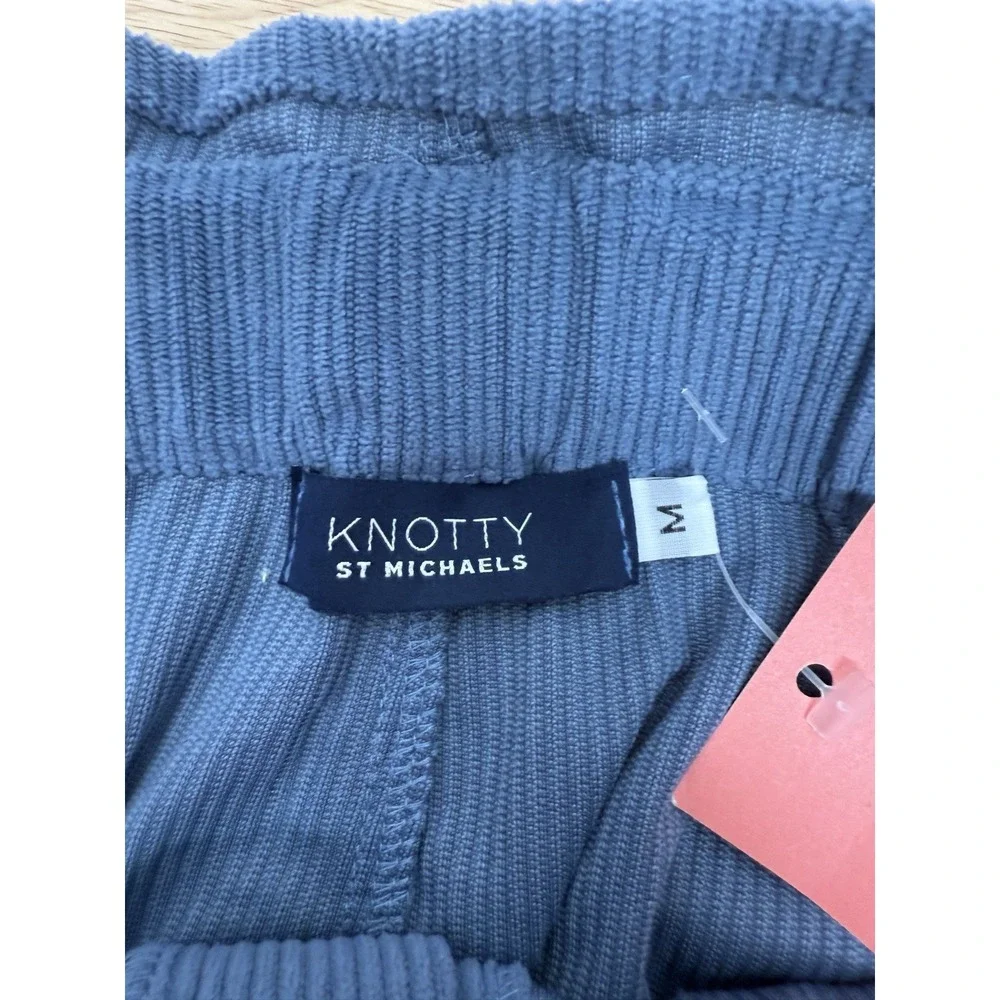 Knotty St Michael's Corduroy Paper bag Waist Mom Shorts‎ High Waist  Medium #52